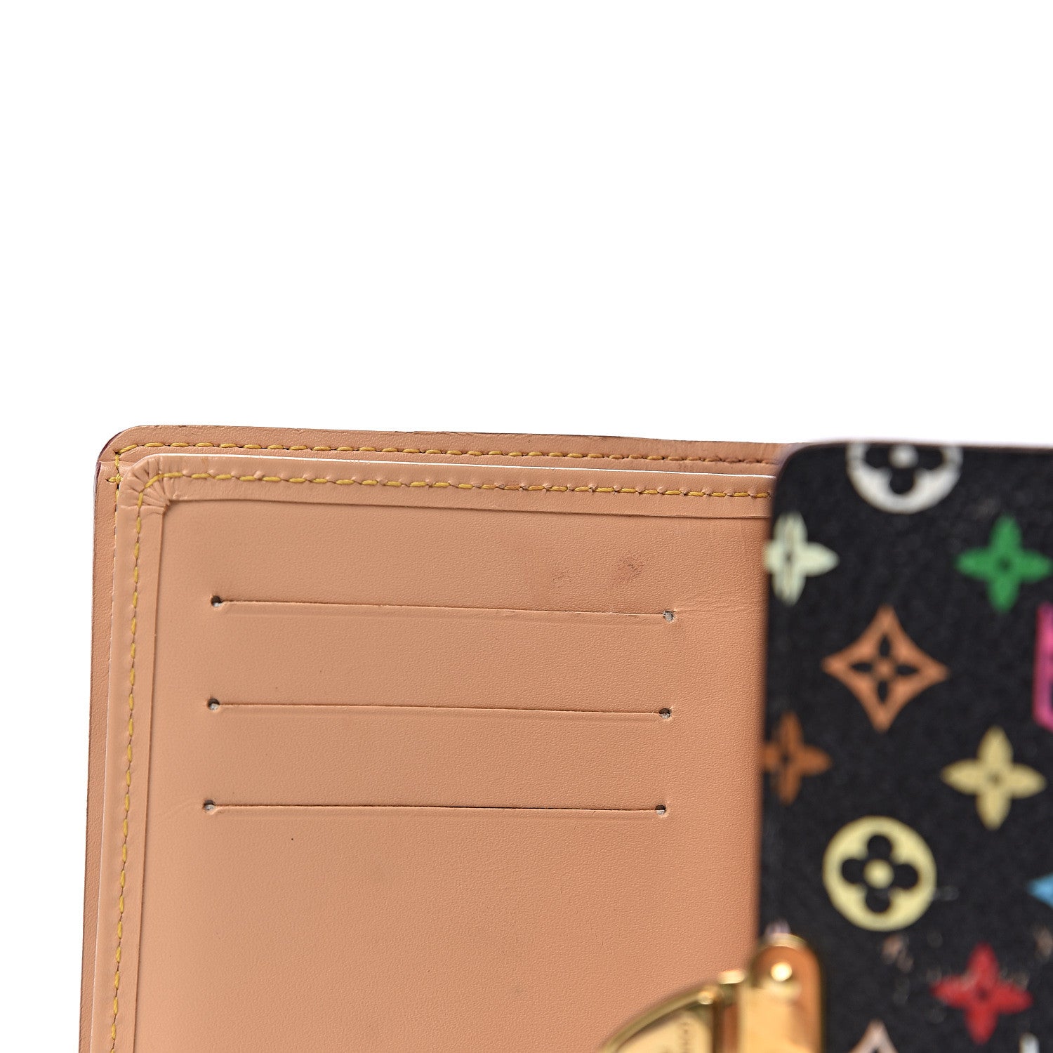 Louis Vuitton Monogram Multicolor Koala Wallet Black 8 of 10