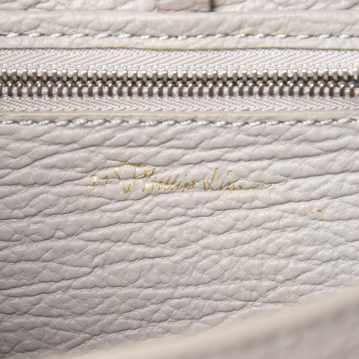 3.1 Textured Calfskin Mini Pashli Satchel Feather