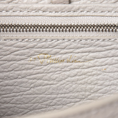 3.1 Phillip Lim 3.1 Textured Calfskin Mini Pashli Satchel Feather 7 of 10