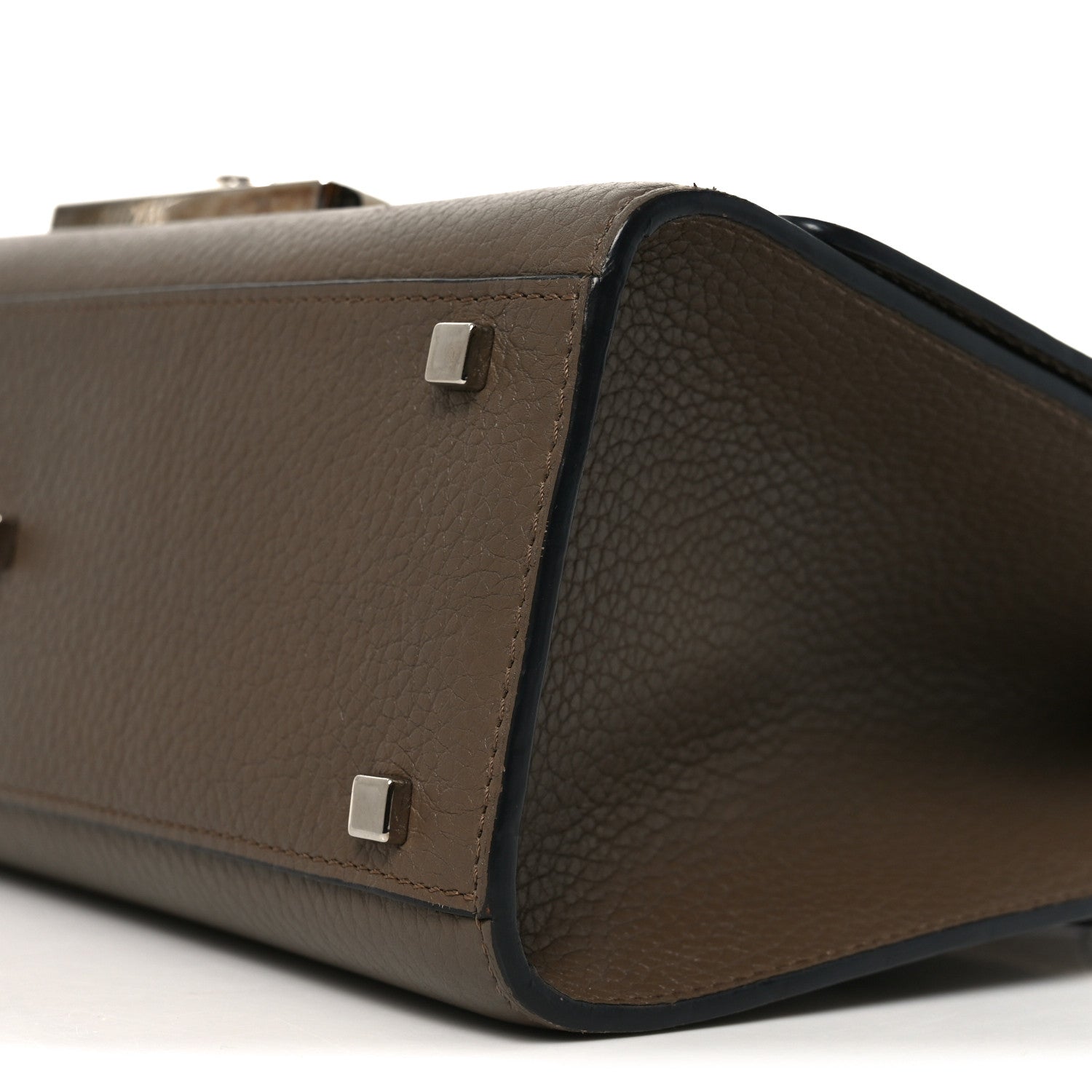 Moynat Taurillon Blush Rejane PM Taupe 9 of 9
