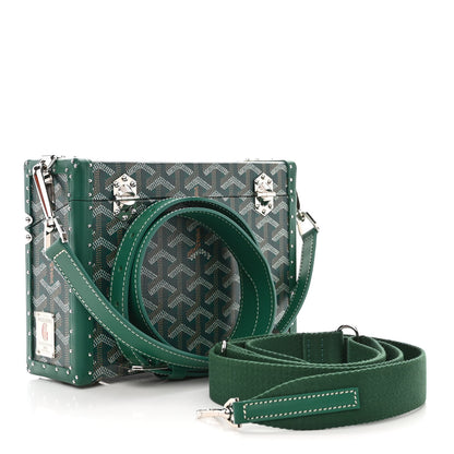 Goyard Goyardine Cassette Trunk Bag Green 3 of 9