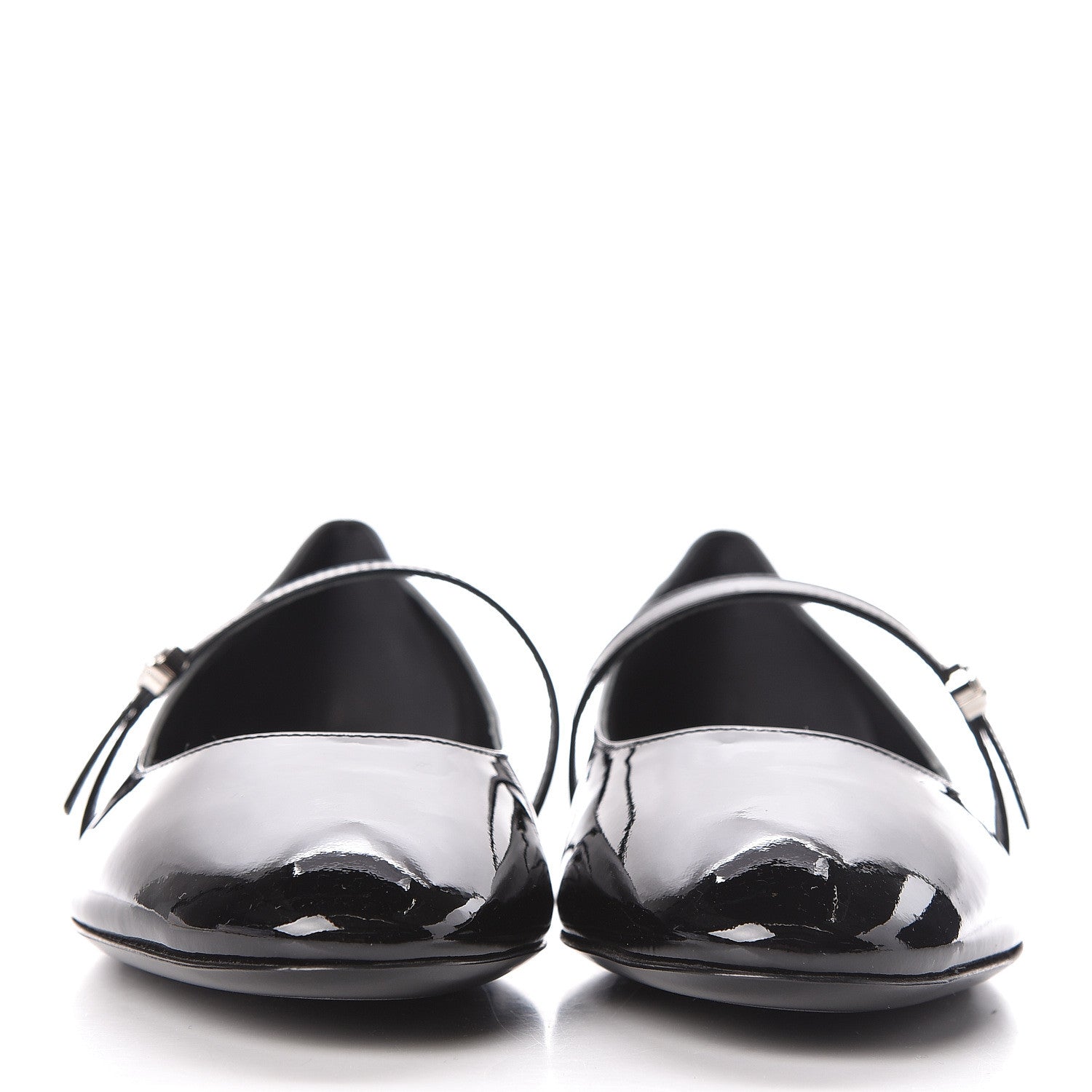 Louis Vuitton Patent Uniformes Ballerina Flat 39 Black 2 of 7