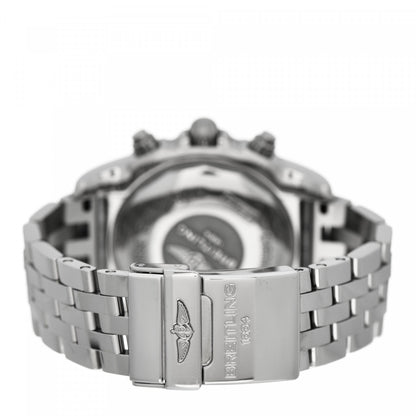 Breitling Stainless Steel 44mm Chronomat Chronograph Automatic Watch Black AB0110 3 of 5