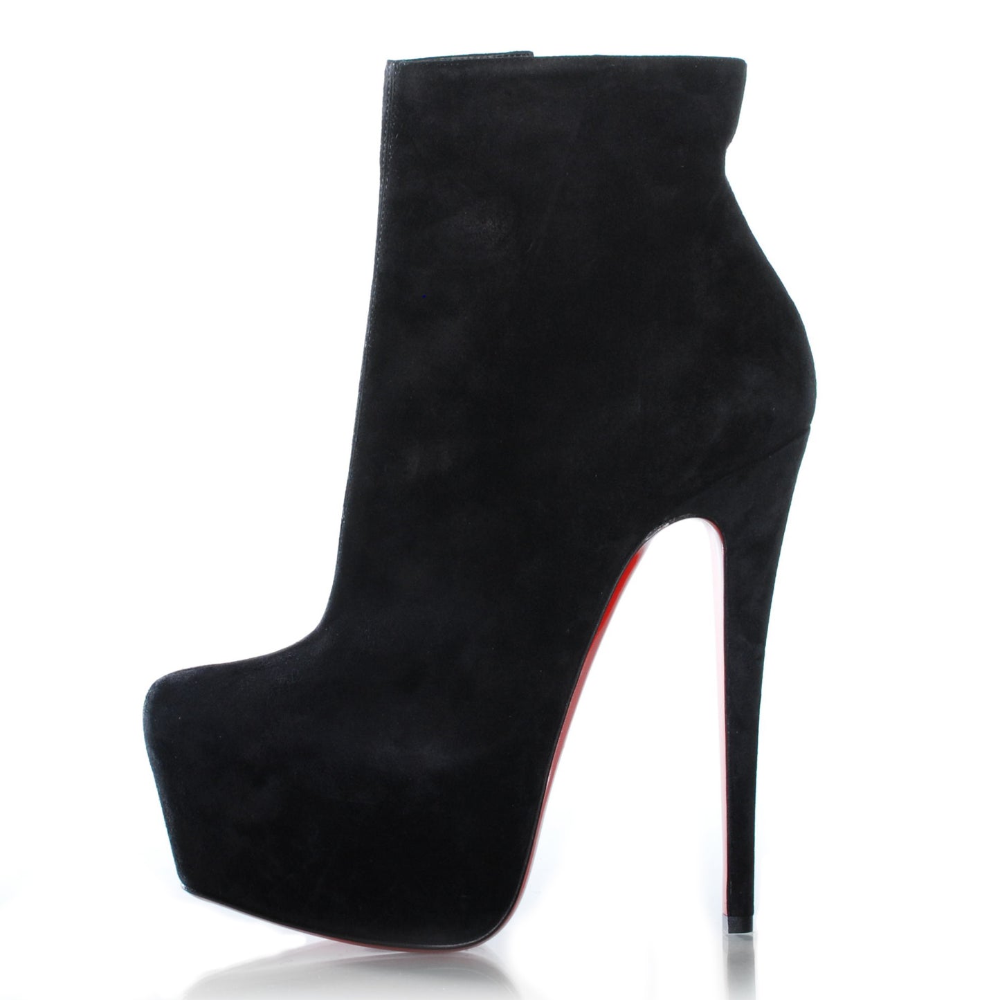 Suede Daf Booty 160 Ankle Boots 36.5 Black