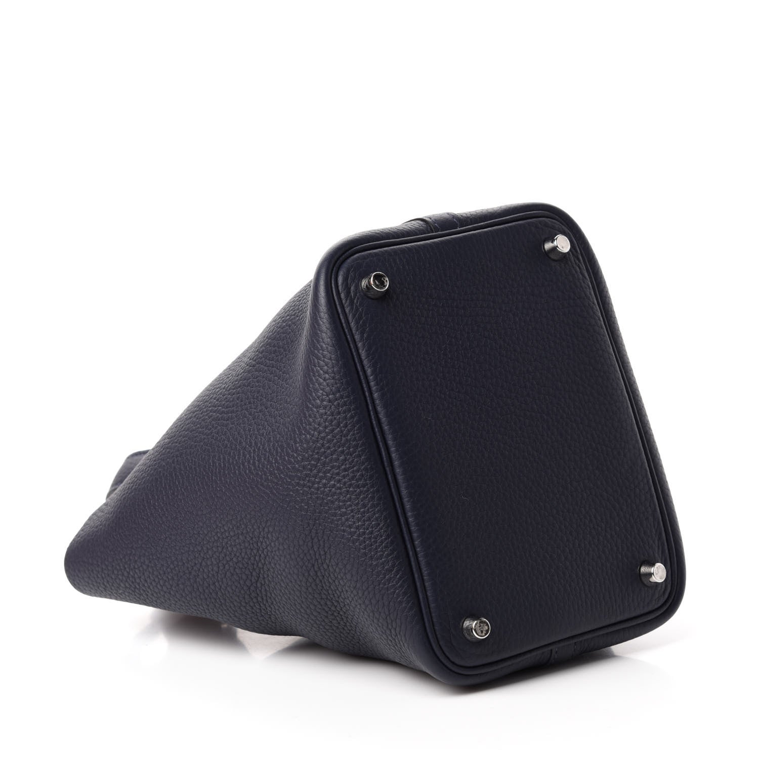 Hermes Taurillon Clemence Picotin Lock 18 PM Bleu Nuit 4 of 15