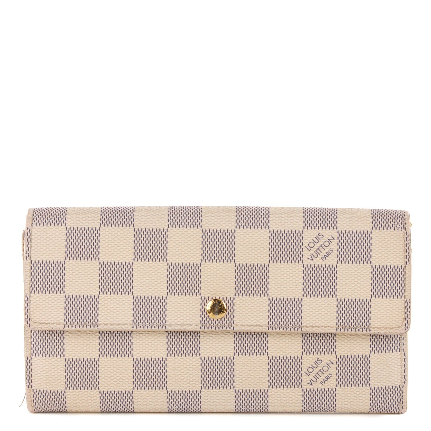Louis Vuitton Damier Azur Sarah Wallet 1 of 7