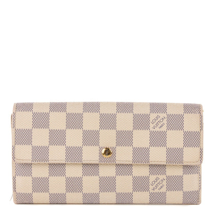 Louis Vuitton Damier Azur Sarah Wallet 1 of 7