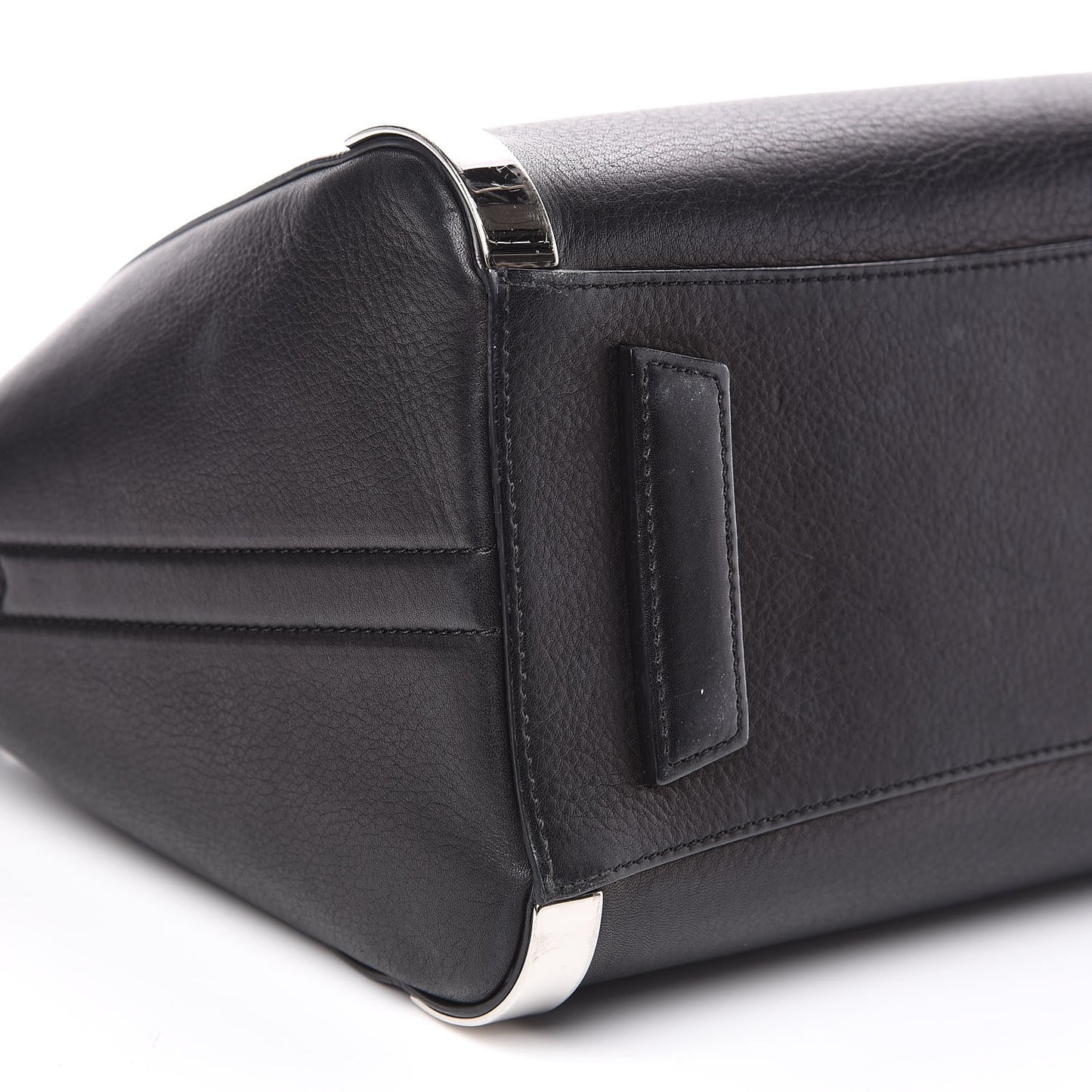 Sugar Goatskin Small Metal Corner Antigona Black