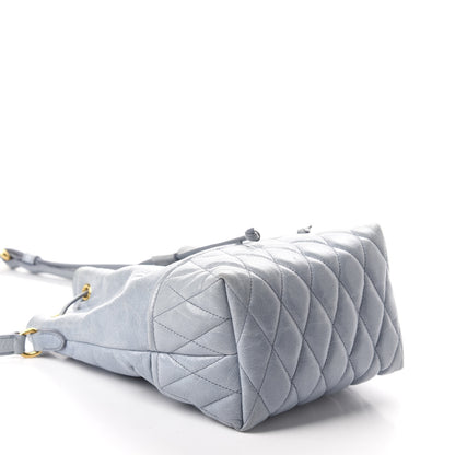 Miu Miu Vitello Shine Bucket Bag Nube 4 of 10