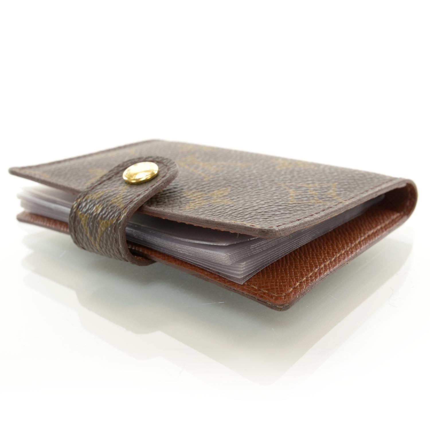 Louis Vuitton Monogram Credit Card Photo Holder Wallet 3 of 7