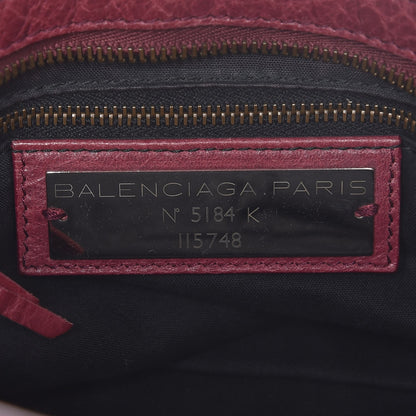 Balenciaga Agneau Classic Hardware City Cassis 6 of 11