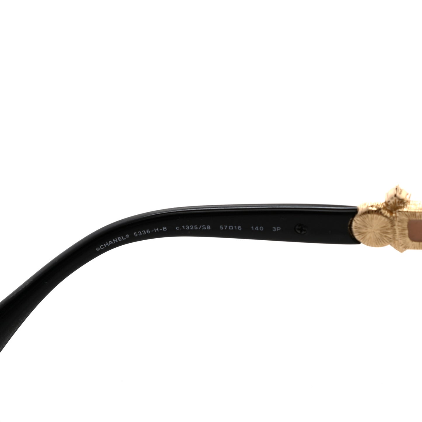 Cat Eye Pearl Sunglasses Black