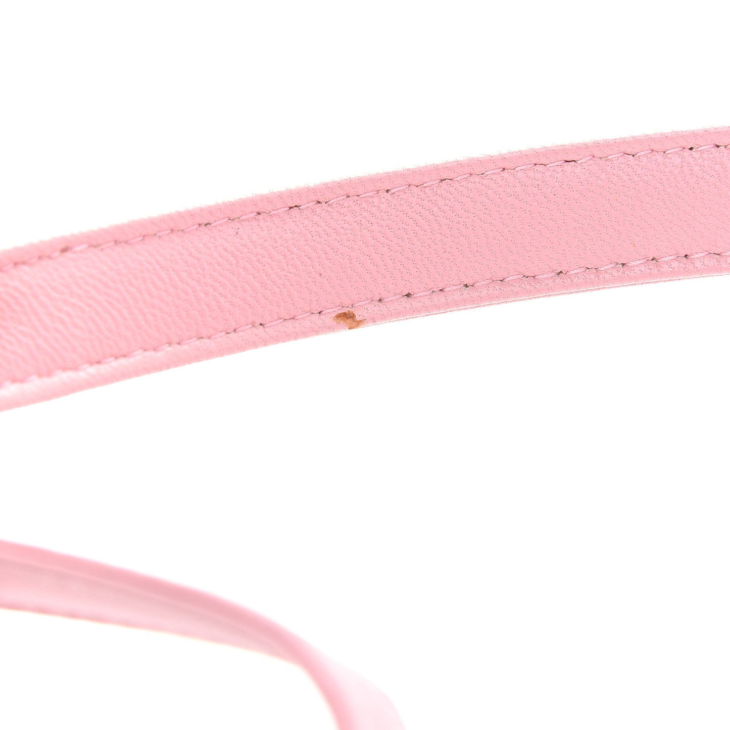 Lambskin Cannage Mini Lady Dior Rose Clair