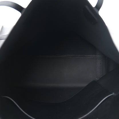 Burberry Calfskin Large Society Tote Black Black 5 of 9