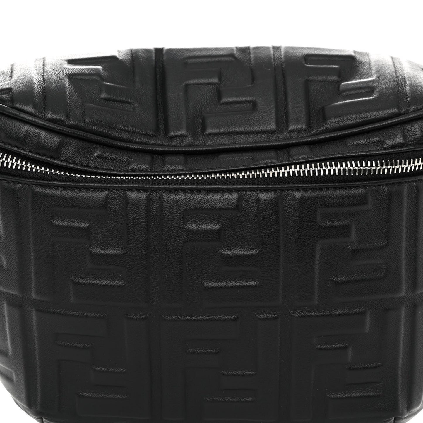 Nappa FF 1974 Embossed Belt Bag Black