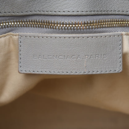 Balenciaga Canvas Chevre Lune MM Cream Grey 6 of 28