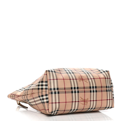 Burberry Haymarket Check Medium Salisbury Tote Camel 3 of 4