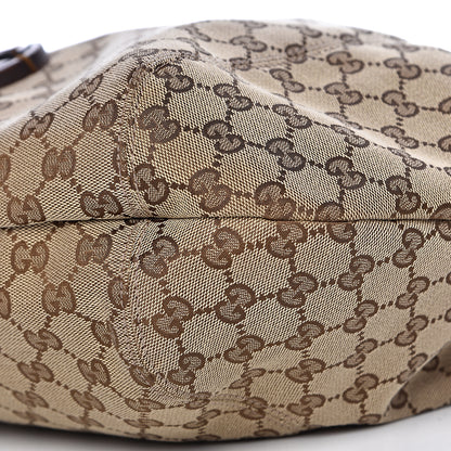 Gucci Monogram Medium Brick Lane Hobo Brown 11 of 12