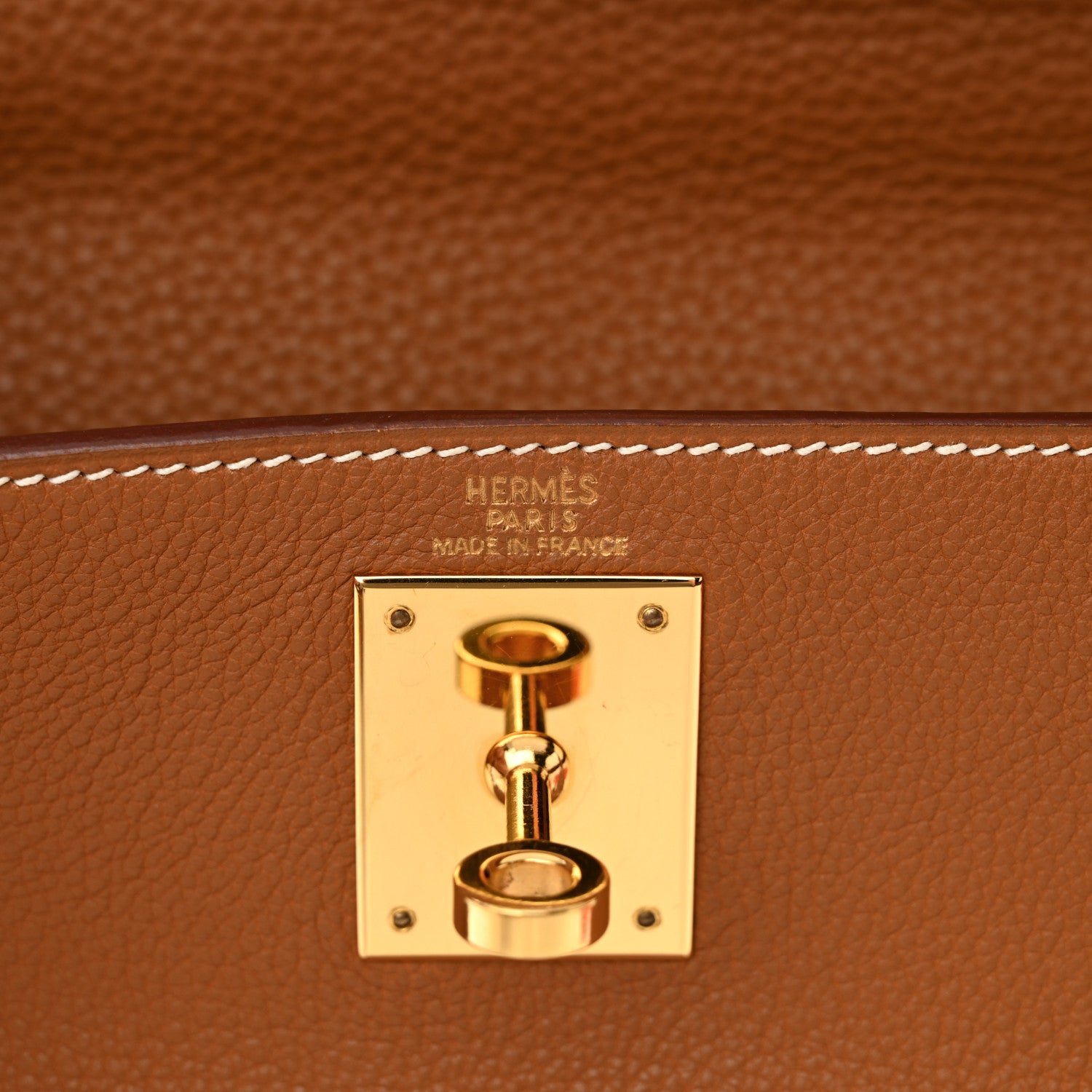 Hermes Togo Kelly Retourne 28 Gold 6 of 12