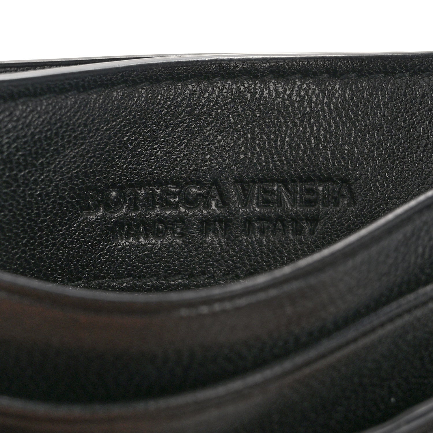 Bottega Veneta Nappa Intrecciato Card Holder Black 6 of 8