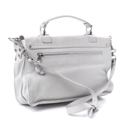 Proenza Schouler Lambskin Medium PS1 Satchel Pale Steel 3 of 13