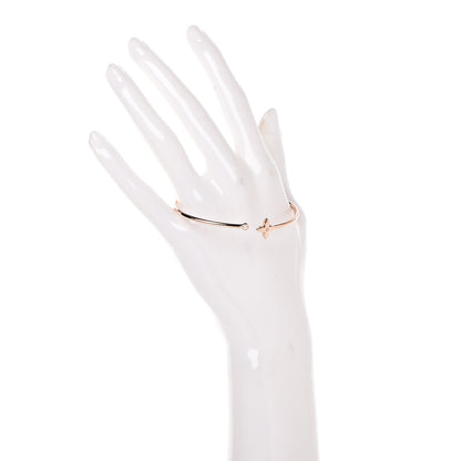 Louis Vuitton 18K Pink Gold Diamond Idylle Blossom Twist Bracelet 2 of 5