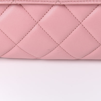 Chanel Lambskin Quilted Small Trendy CC Flap Dual Handle Bag Pink 13 of 14