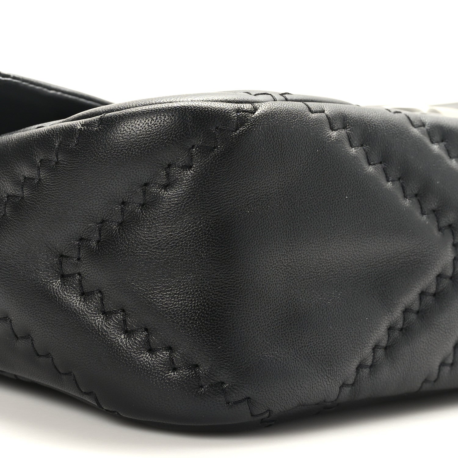 Marc Jacobs Lambskin Quilted J Marc Large Shoulder Bag Black 7 of 8
