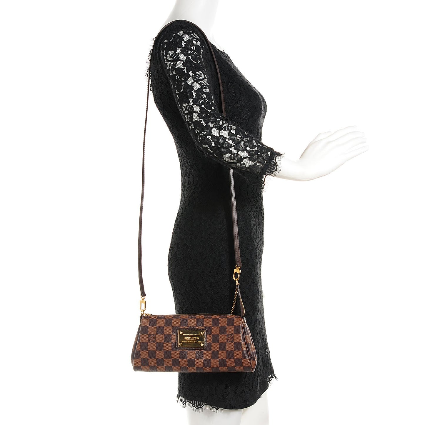 Damier Ebene Eva Clutch