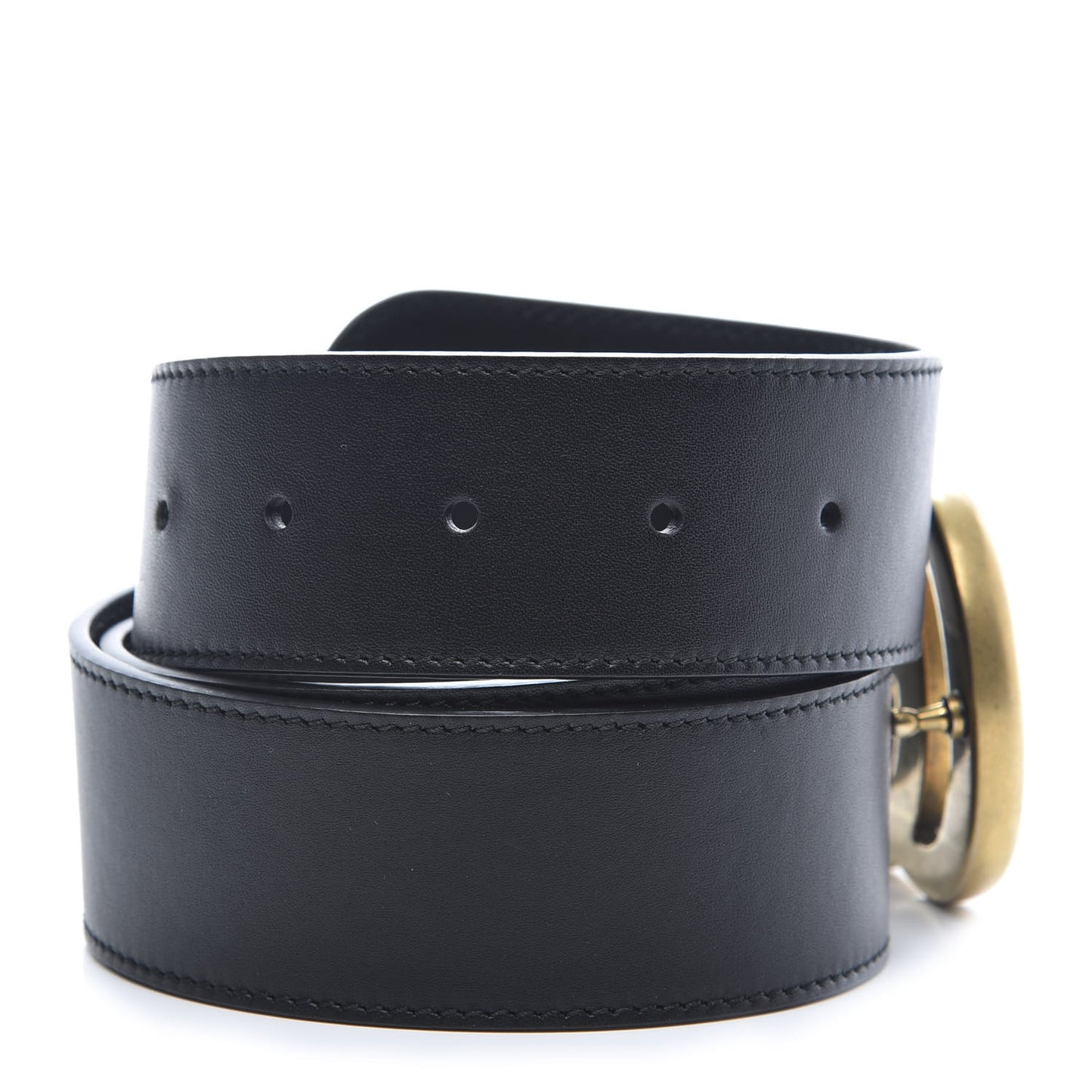 Calfskin Double G 40mm Belt 85 34 Black