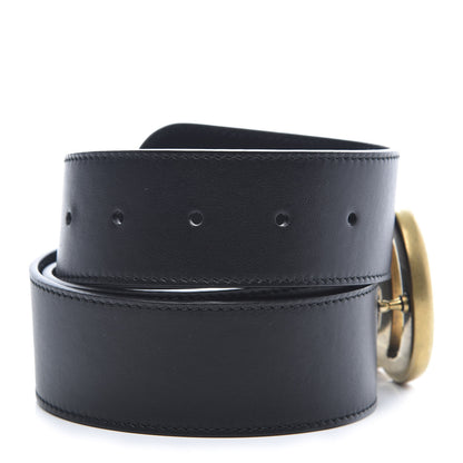 Gucci Calfskin Double G 40mm Belt 85 34 Black 3 of 6
