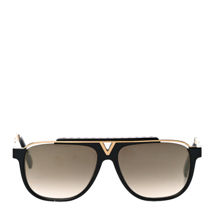Louis Vuitton Acetate Mascot Sunglasses Z0936W Black 4 of 7