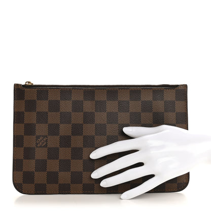 Louis Vuitton Damier Ebene Neverfull MM GM Pochette 2 of 6