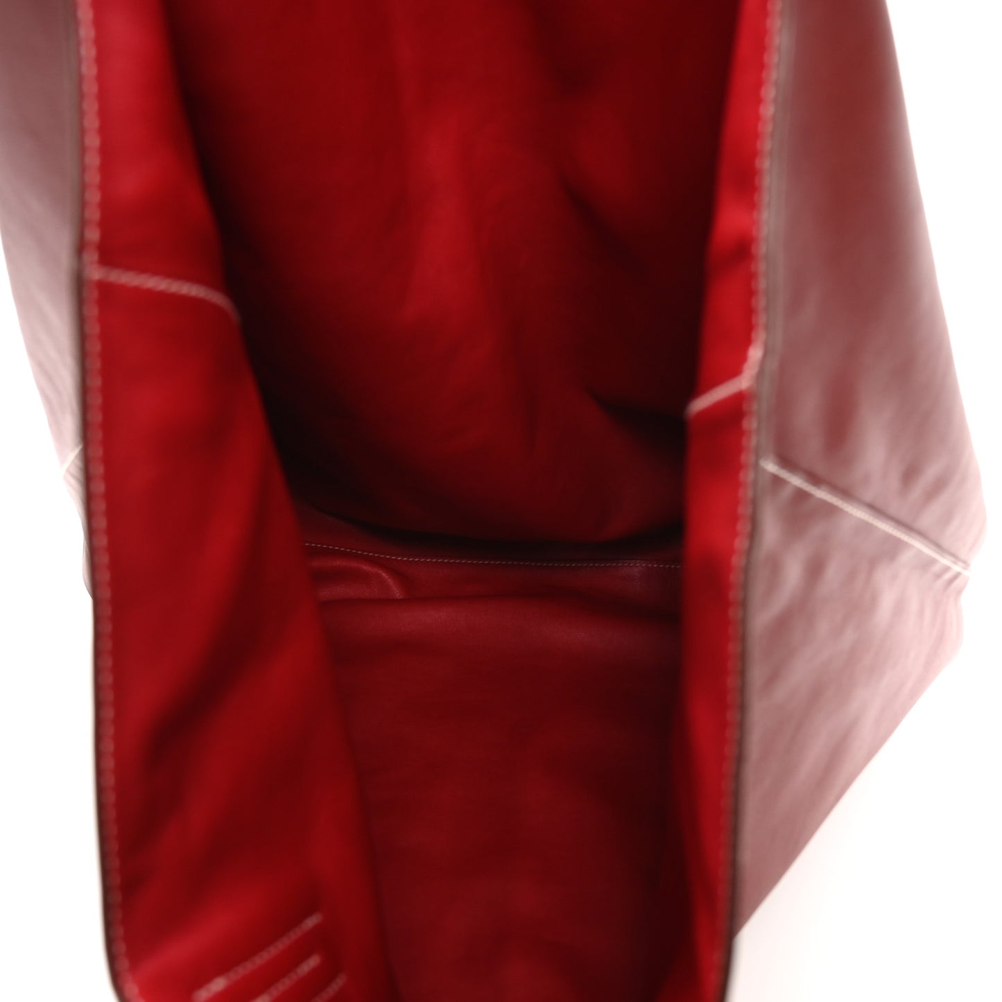 Veau Sikkim Double Sens 50 Maxi Tote Rubis Rose Jaipur