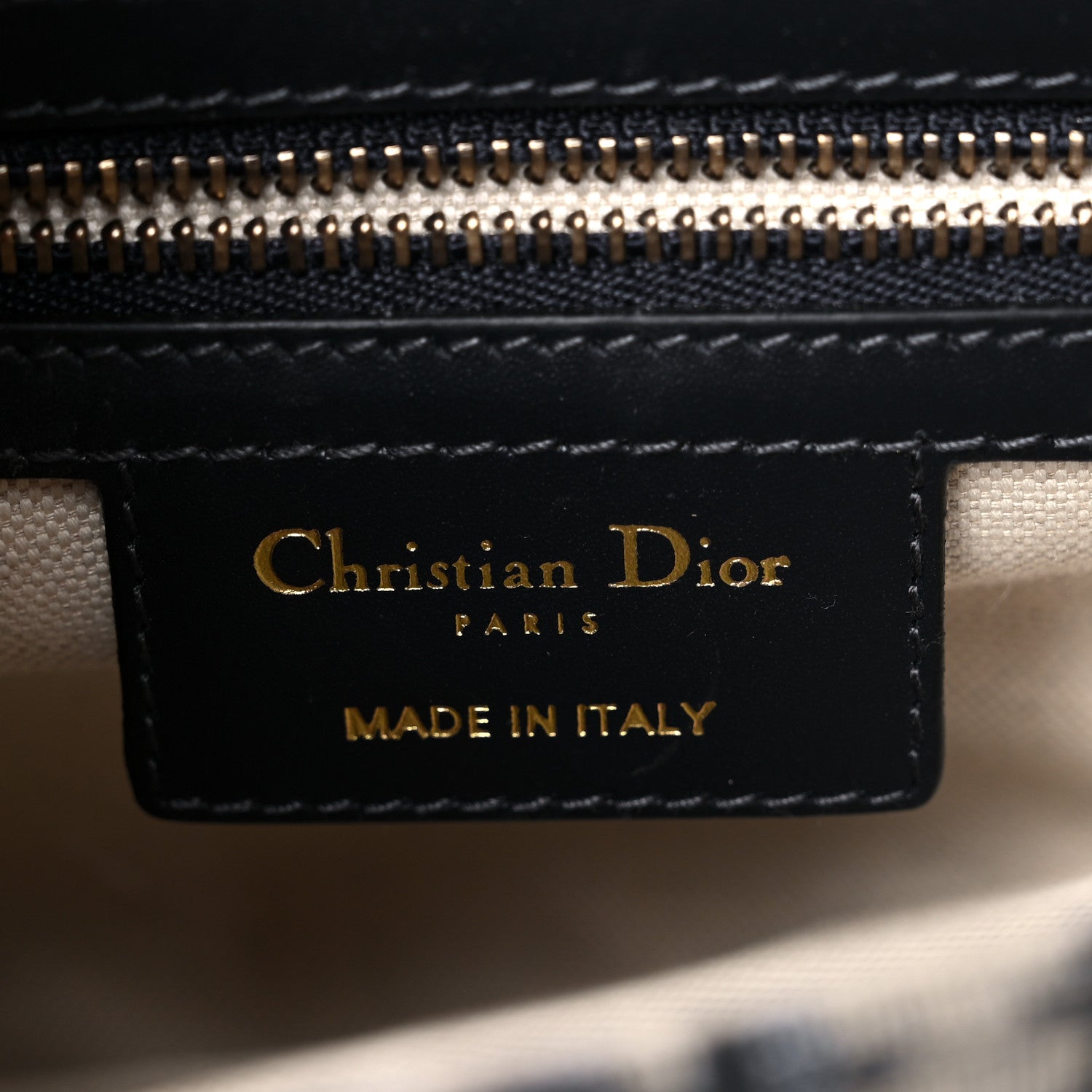 Christian Dior Oblique Saddle Bag Blue 6 of 9