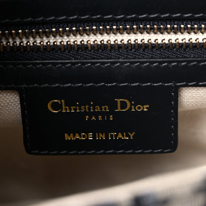 Christian Dior Oblique Saddle Bag Blue 6 of 9