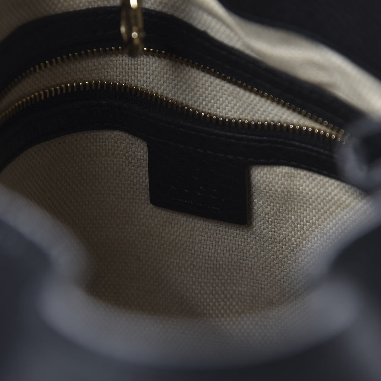 Pebbled Calfskin Medium Soho Chain Shoulder Bag Black