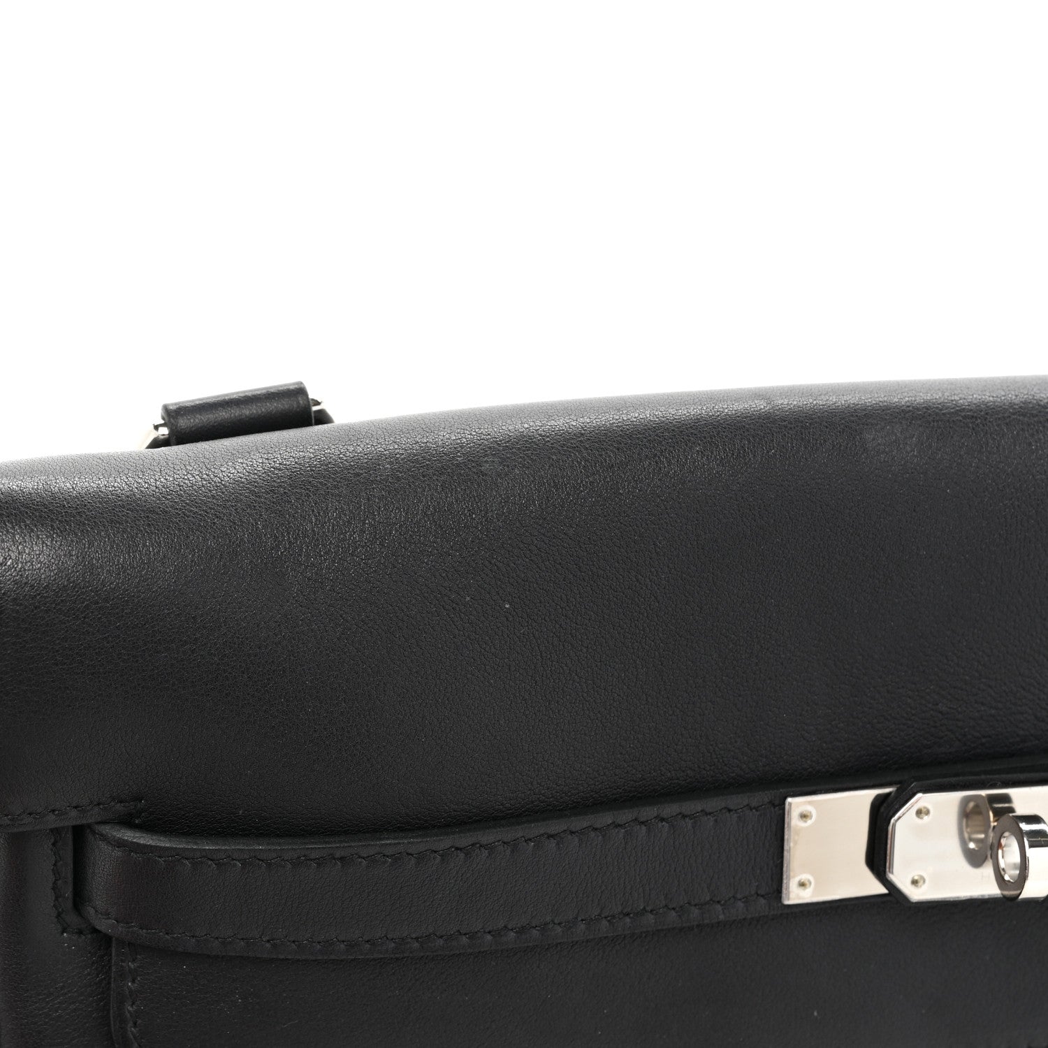 Hermes Swift Grain d'H Sac Berline 28 Black 13 of 13