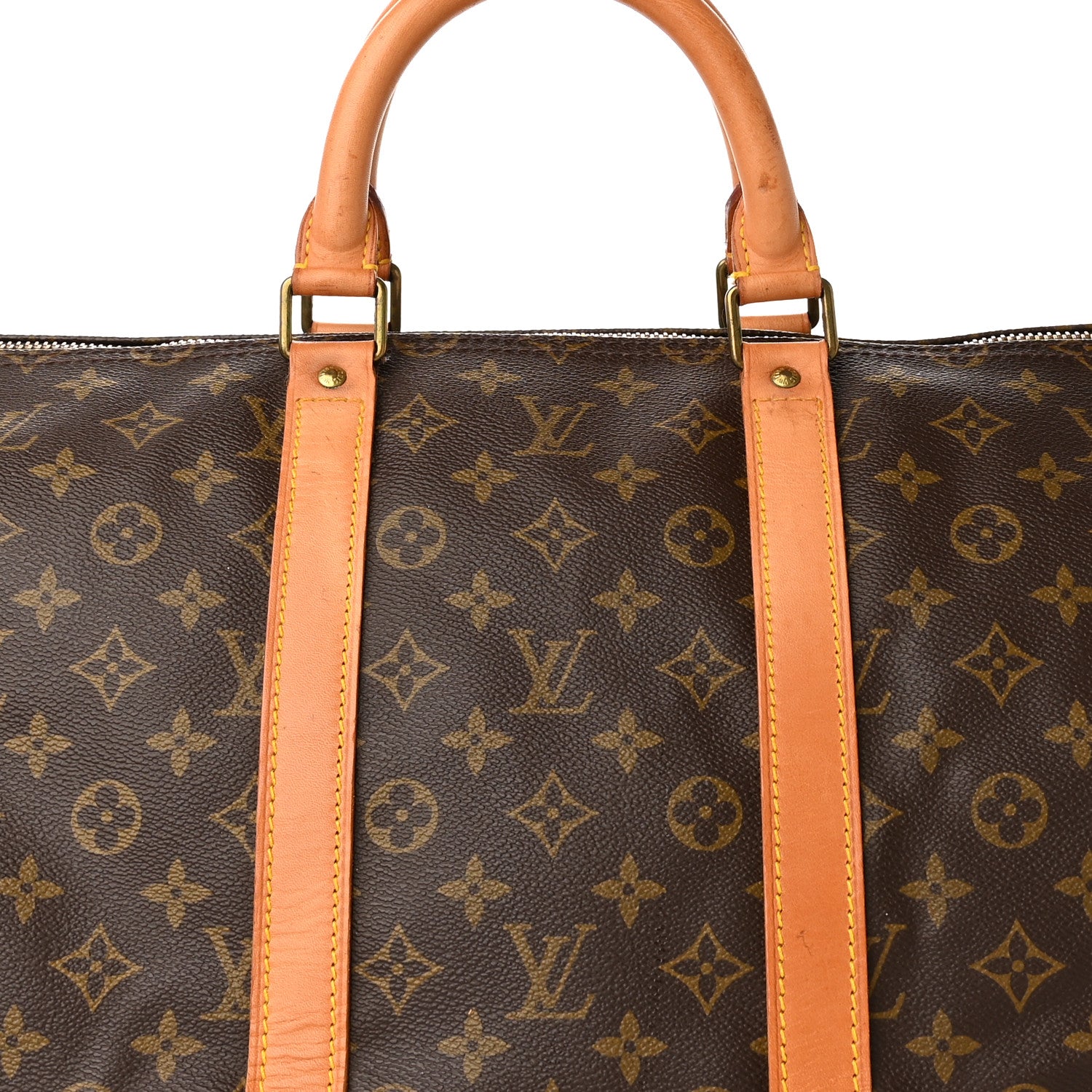 Louis Vuitton Monogram Keepall Bandouliere 55 7 of 17