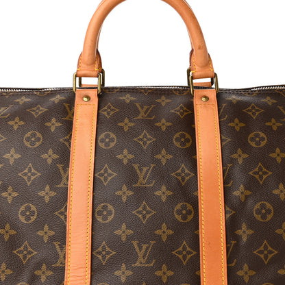 Louis Vuitton Monogram Keepall Bandouliere 55 7 of 17