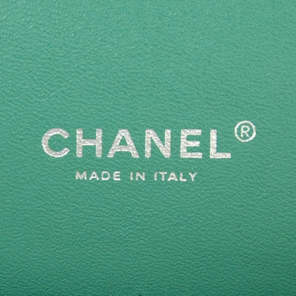 Chanel Lambskin Maxi Double Flap Menthe Green 8 of 10