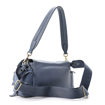 Prada Nappa Medium Explore Shoulder Bag Aviation Blue 3 of 10