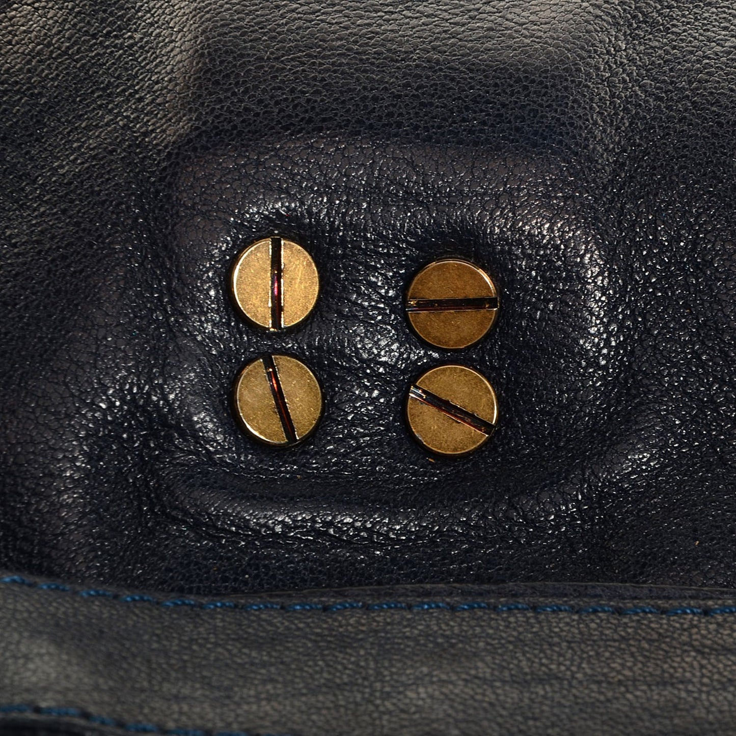 Lambskin PS1 Large Satchel Midnight