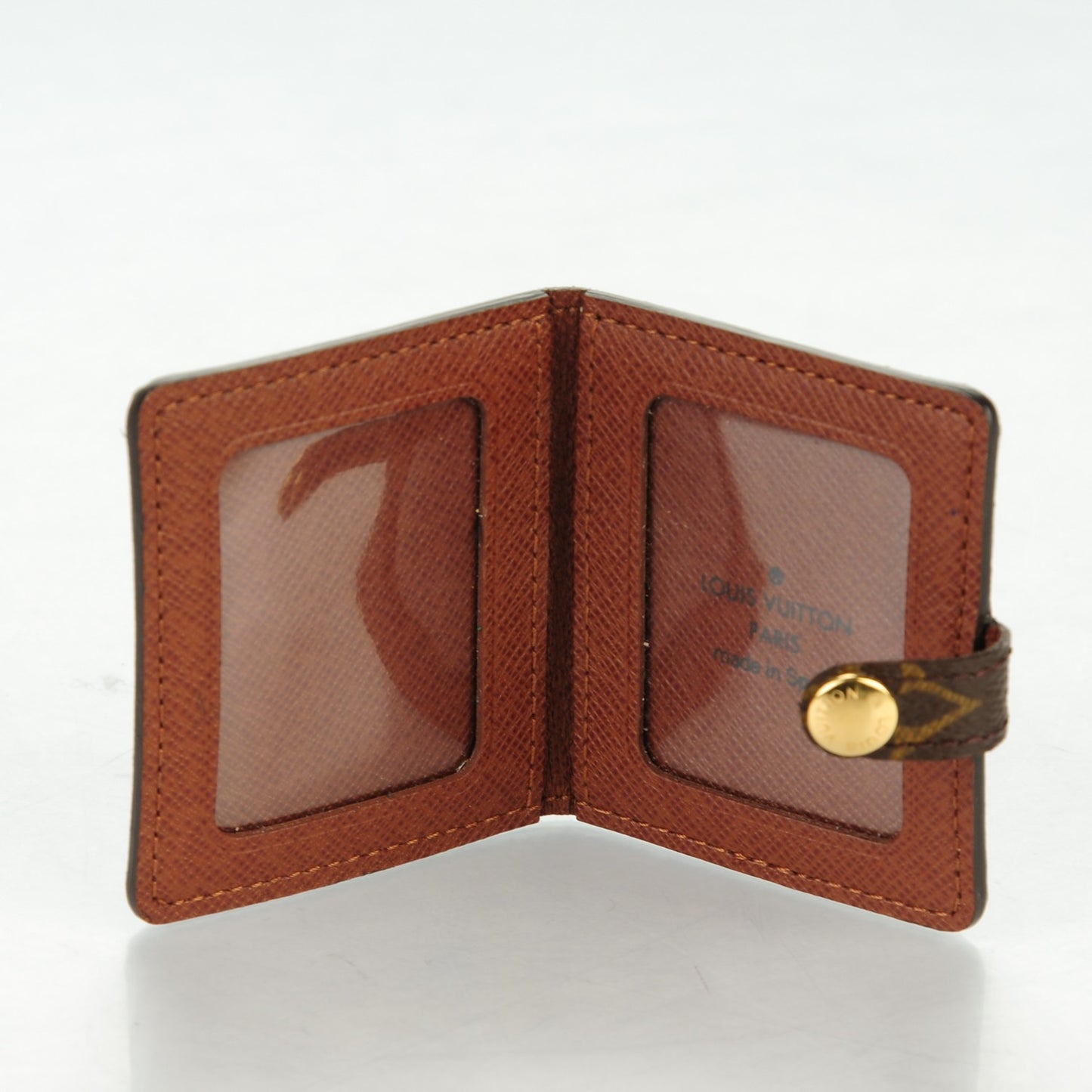 Monogram Photo Holder Wallet