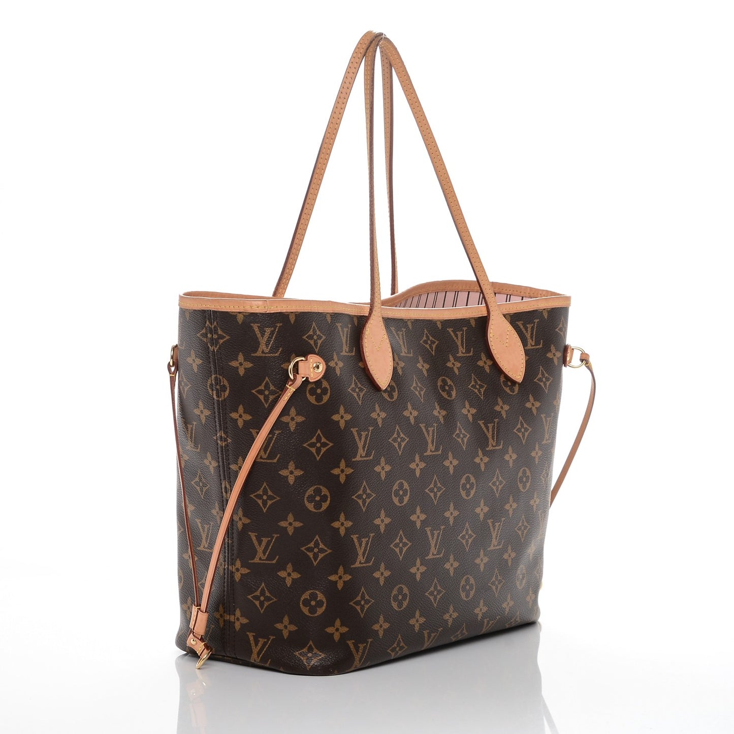 Monogram Neo Neverfull MM Rose Ballerine