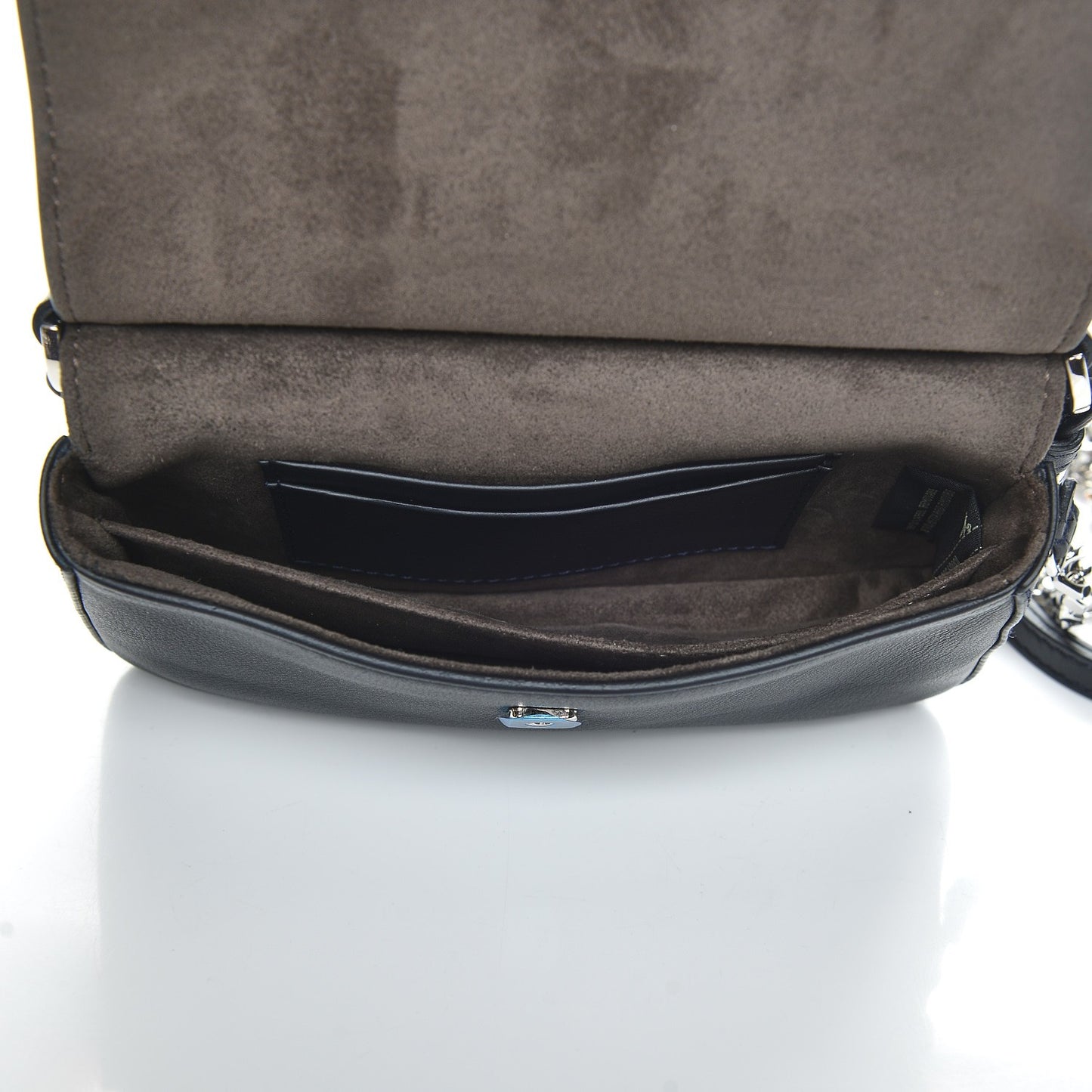 Vitello Dolce Hypnotic Micro Double Baguette Multicolor Blue Notte