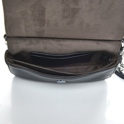 Fendi Vitello Dolce Hypnotic Micro Double Baguette Multicolor Blue Notte 6 of 10