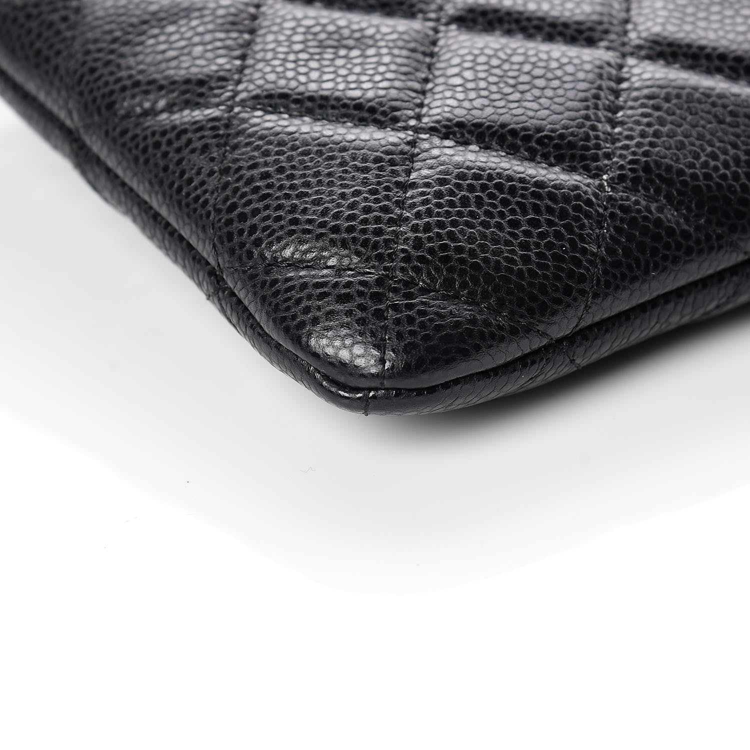Chanel Caviar Quilted Medium Cosmetic Case Black 5 of 10