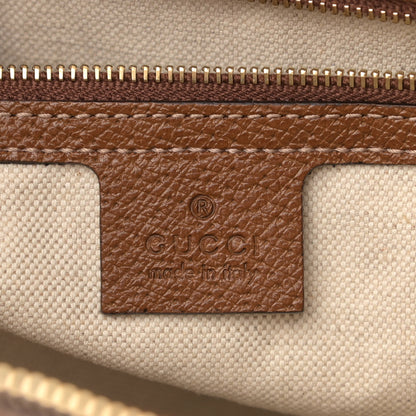 Gucci Monogram Textured Calfskin Large Bree Hobo Beige Ebony Nocciola 6 of 10