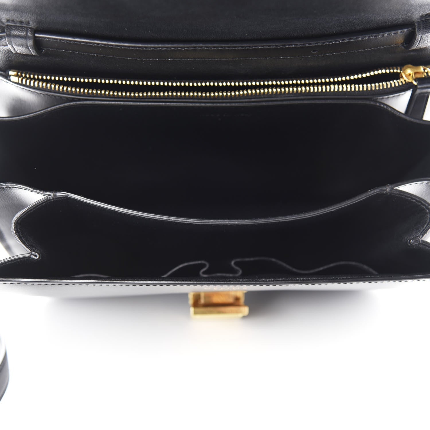 Celine Box Calfskin Medium Classic Box Flap Bag Black 5 of 13